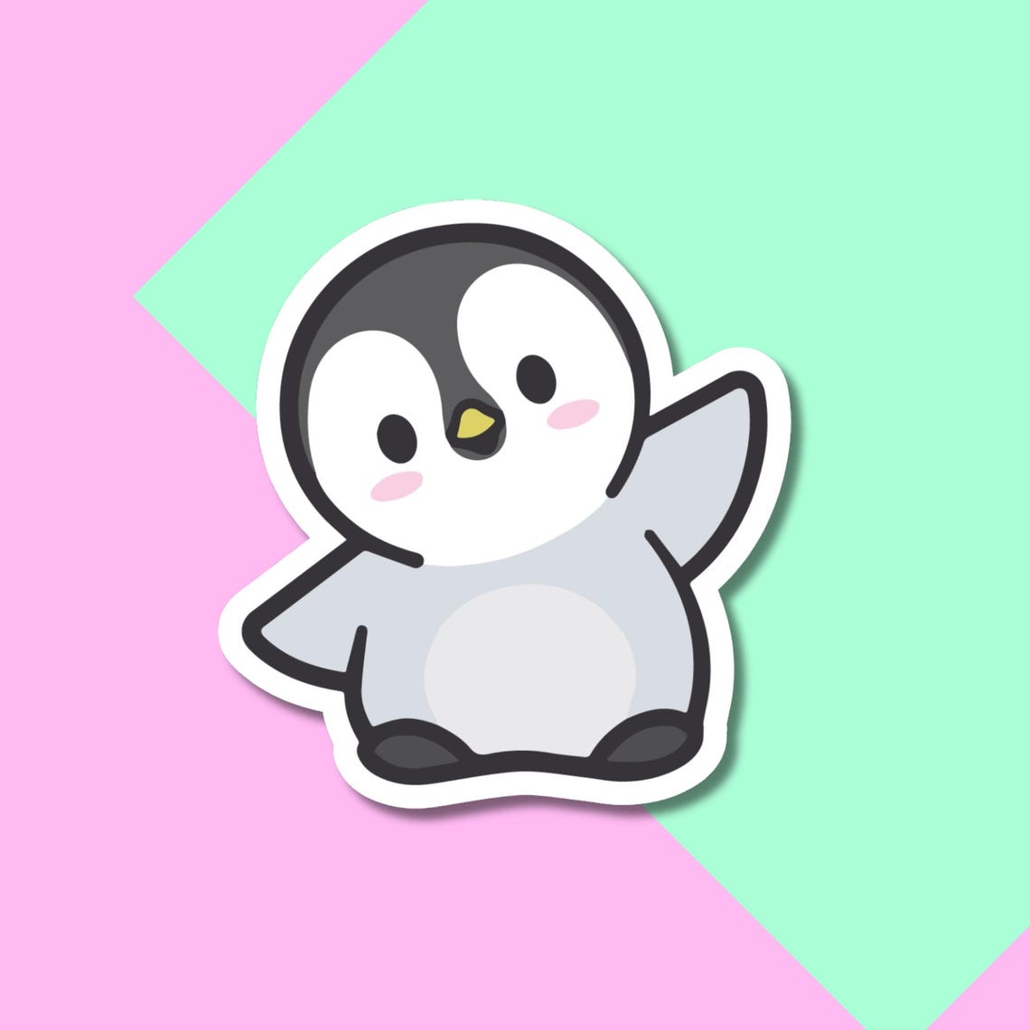 Cute Penguin Stickers for Planners, Water Bottles, Laptops, etc.