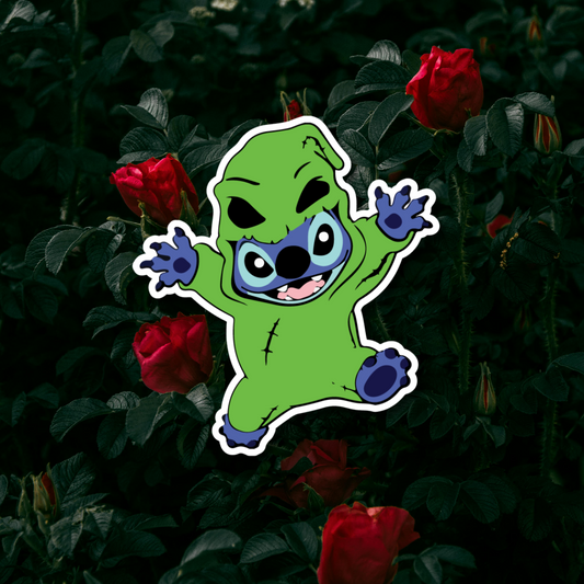 Oogie Boogie Stitch Stickers for Planners, Water Bottles, Laptops, etc.