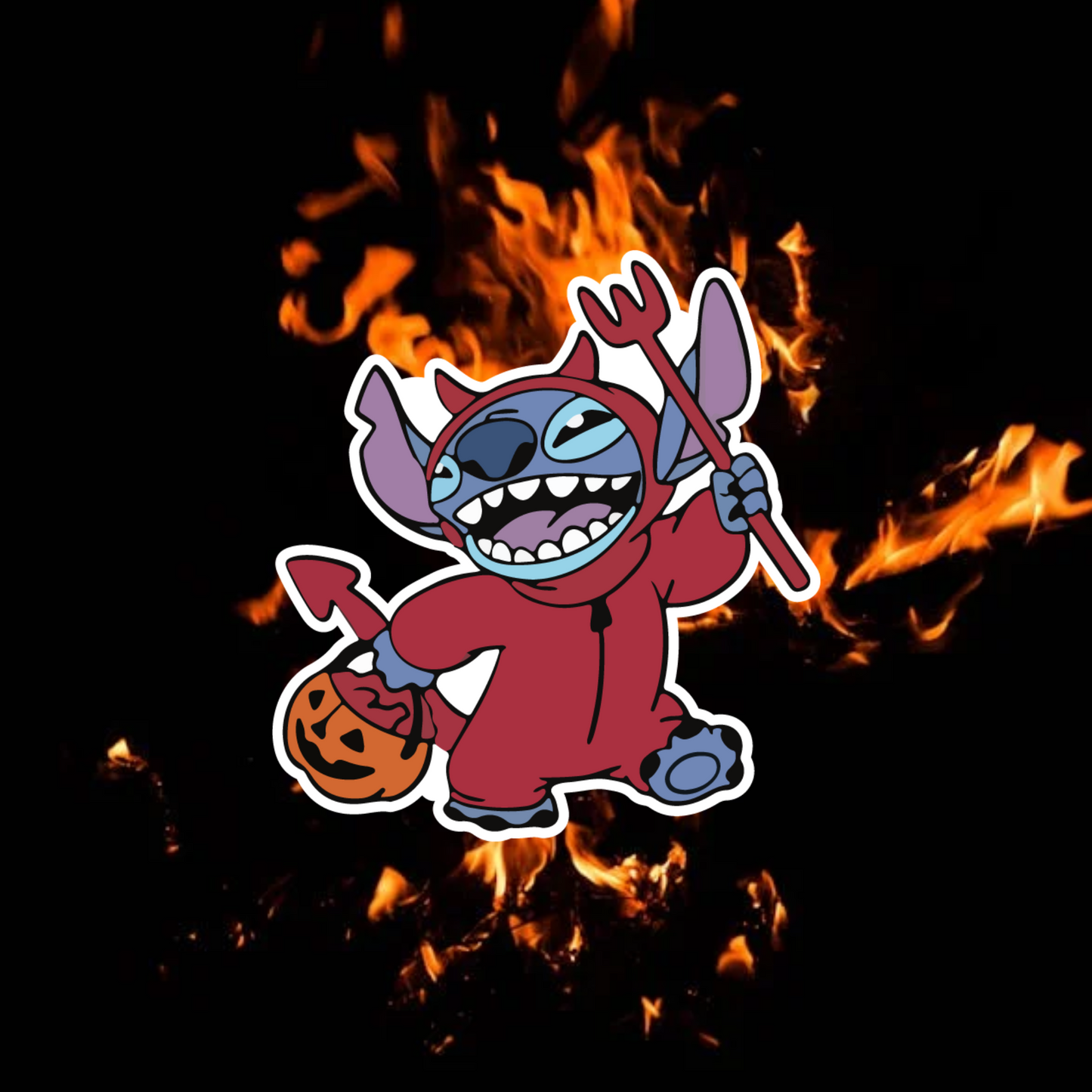 Devil Stitch Stickers for Planners, Water Bottles, Laptops, etc.