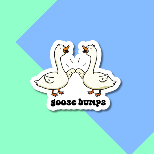 Goose Bumps Stickers for Planners, Water Bottles, Laptops, etc.