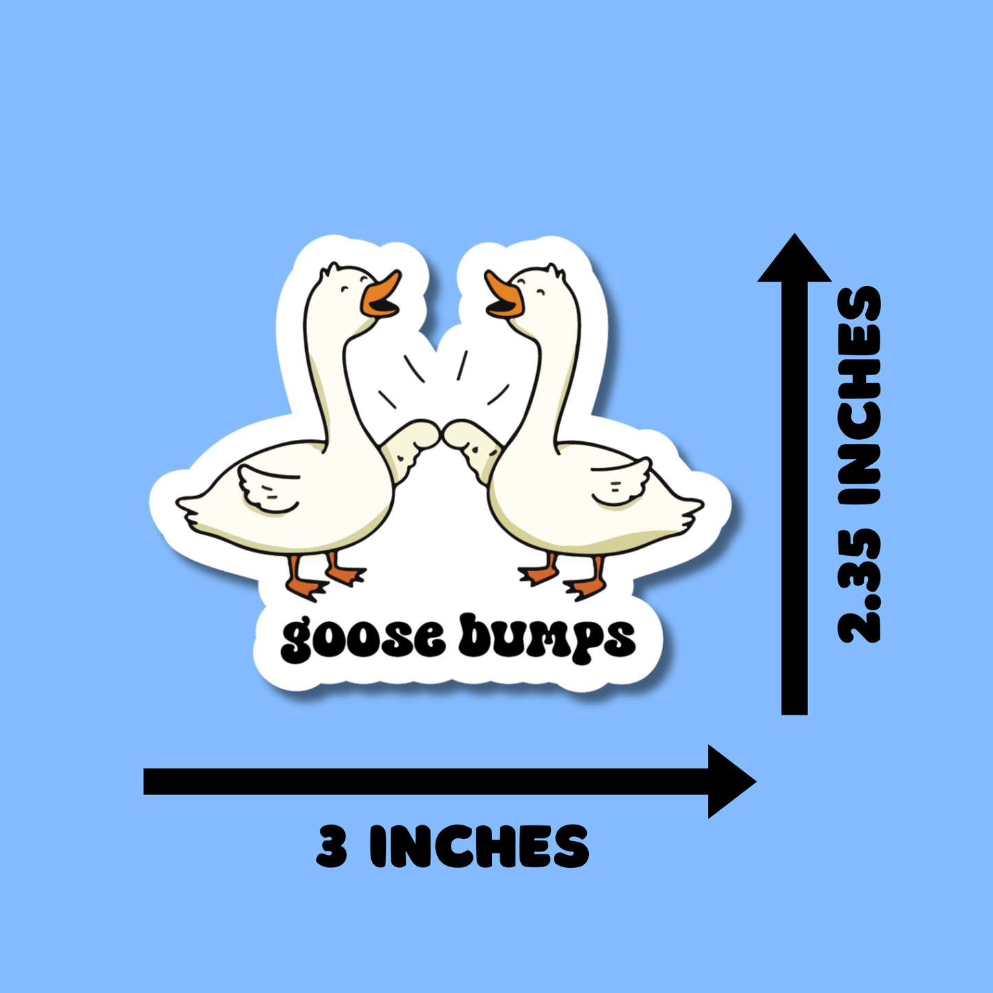 Goose Bumps Stickers for Planners, Water Bottles, Laptops, etc.