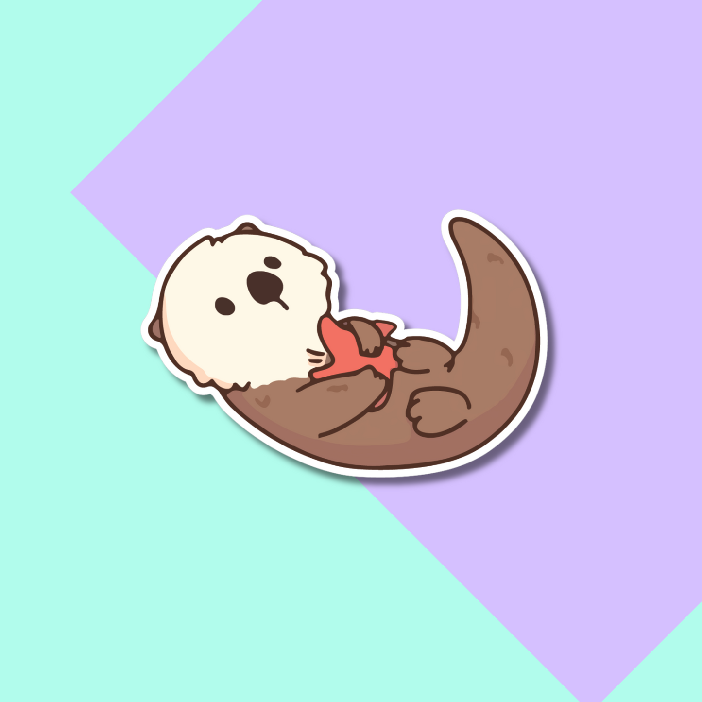 Cute Sea Otter Stickers for Planners, Water Bottles, Laptops, etc.