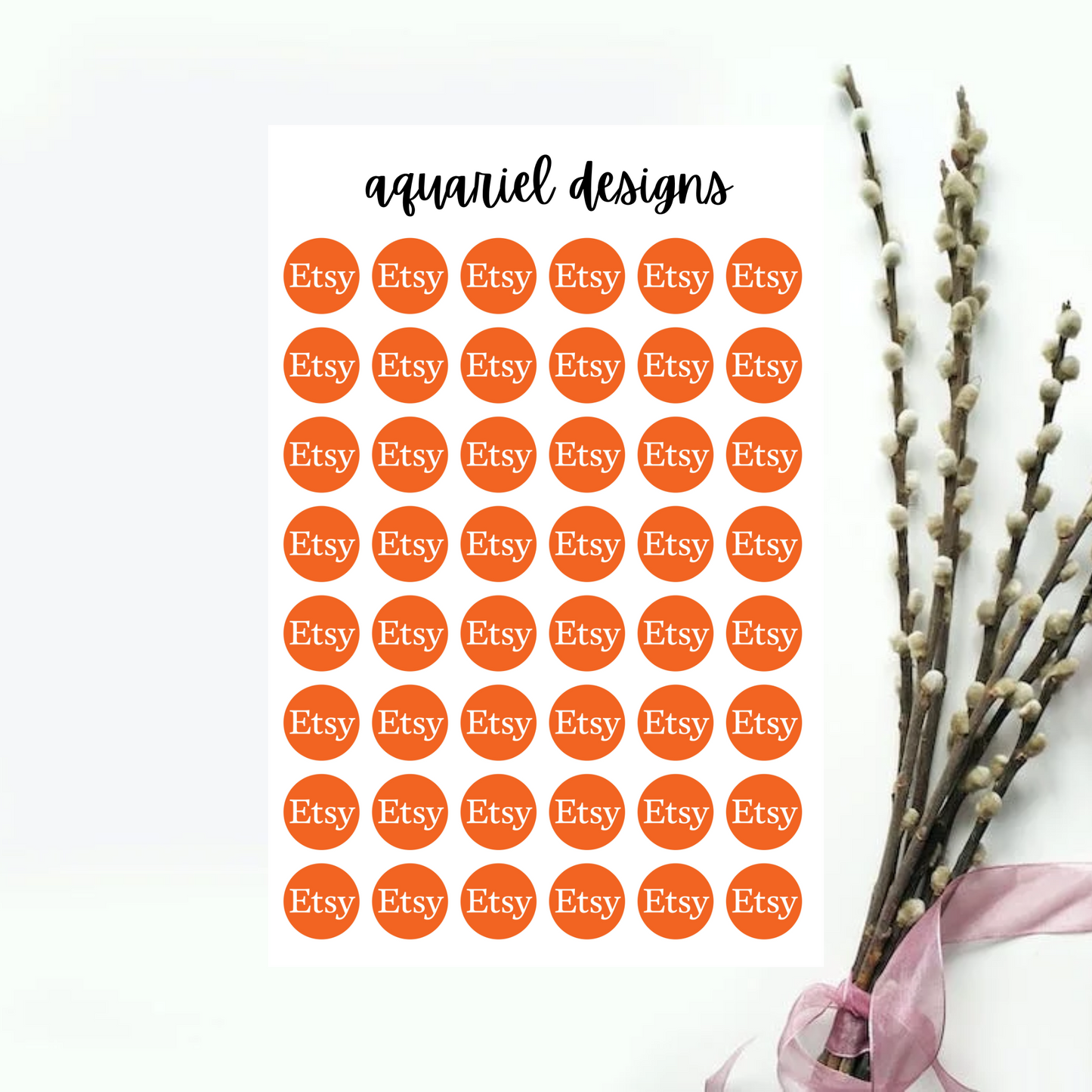 Zoom, Patreon, TikTok, Etsy Tracker Stickers | Bullet Journal Tracker Stickers | Planner Tracker Stickers