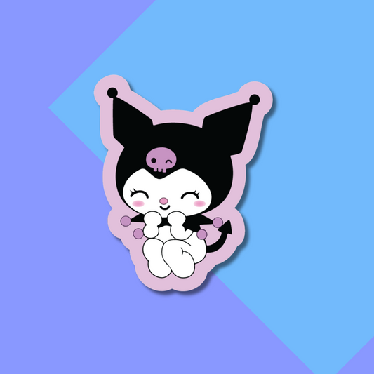 Kawaii Kuromi Stickers, Hello Kitty Stickers for Planners, Water Bottles, Laptops, etc.