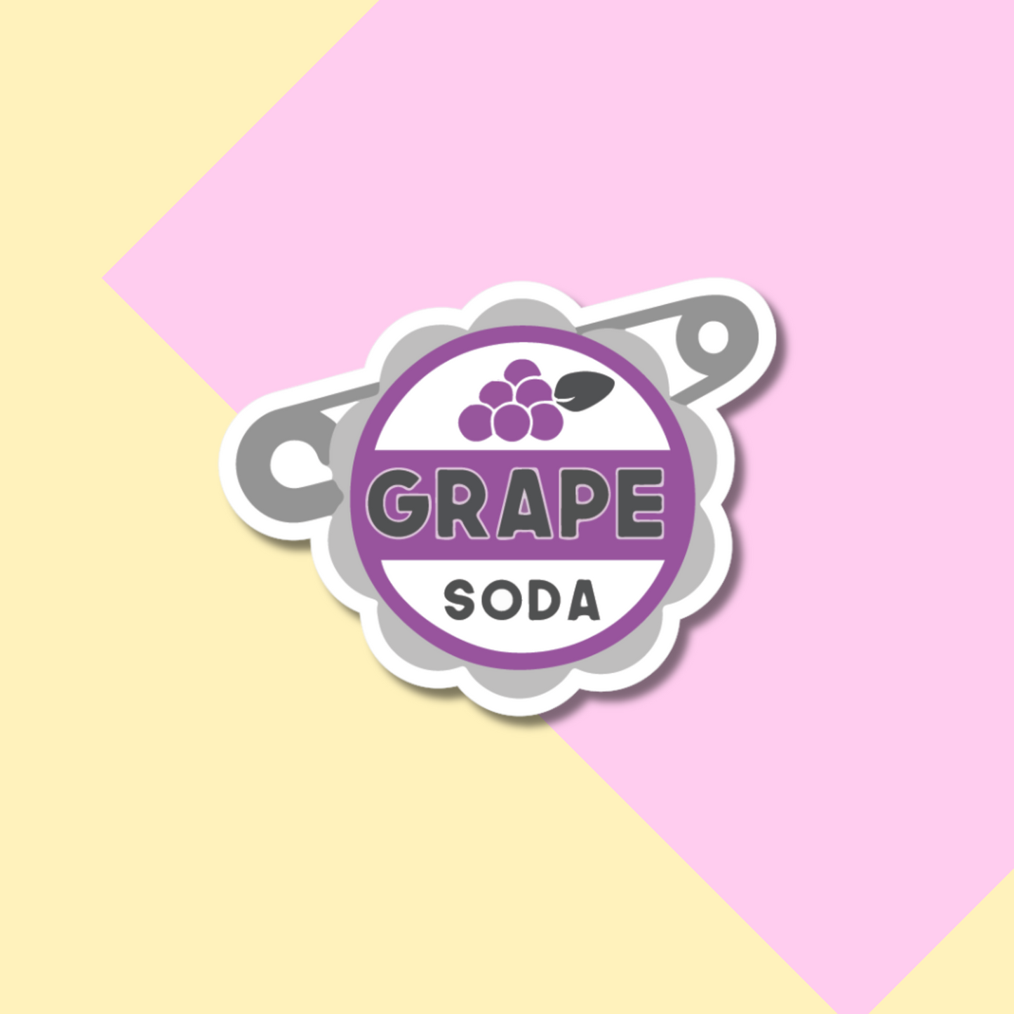 Up Grape Soda Stickers for Planners, Water Bottles, Laptops, etc.