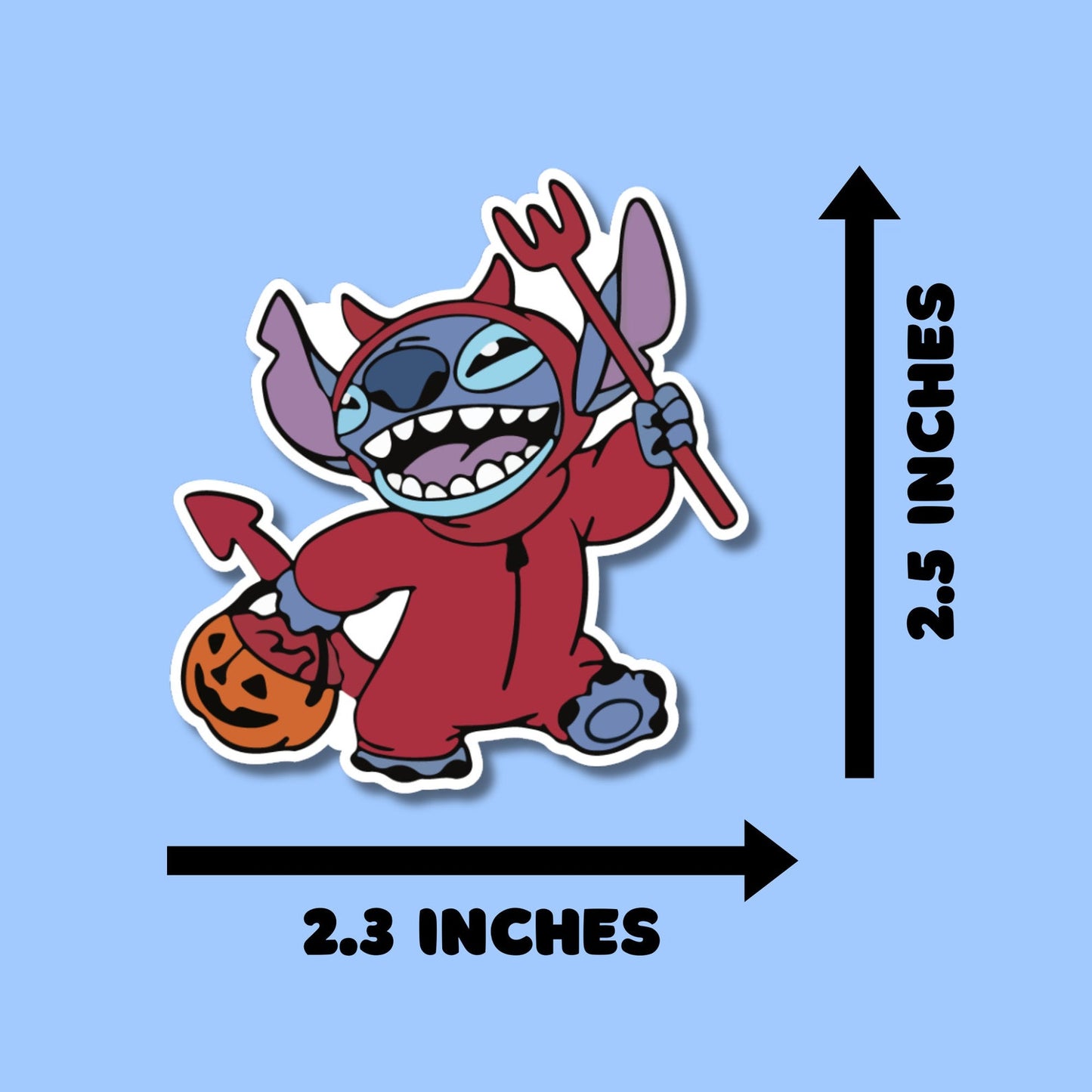 Devil Stitch Stickers for Planners, Water Bottles, Laptops, etc.