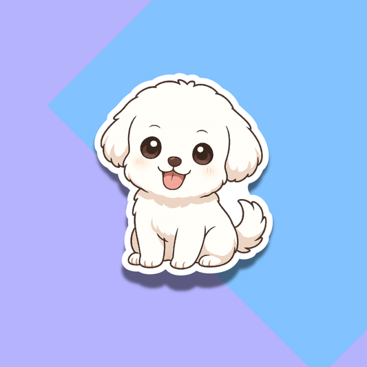 Cute Maltipoo Stickers for Planners, Water Bottles, Laptops, etc.