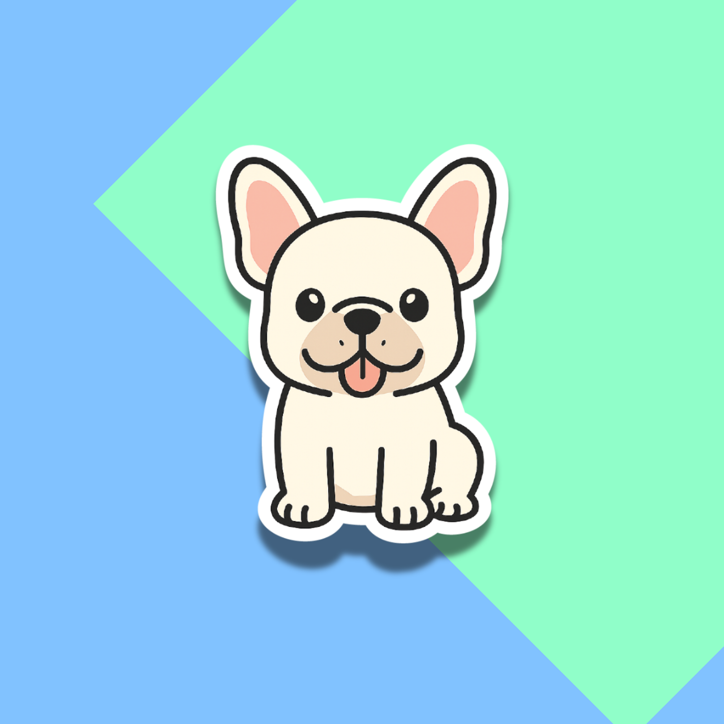 Cute French Bulldog Stickers for Planners, Water Bottles, Laptops, etc.