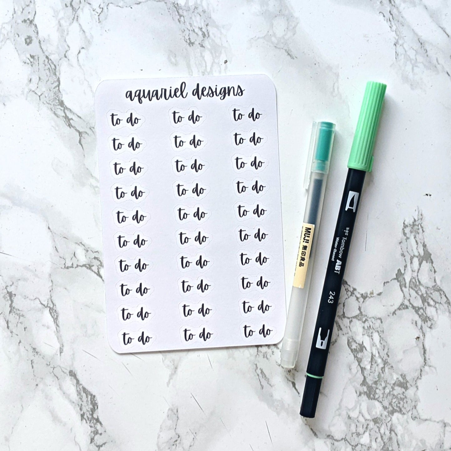 To Do Stickers | Planner Stickers | Bullet Journal Stickers